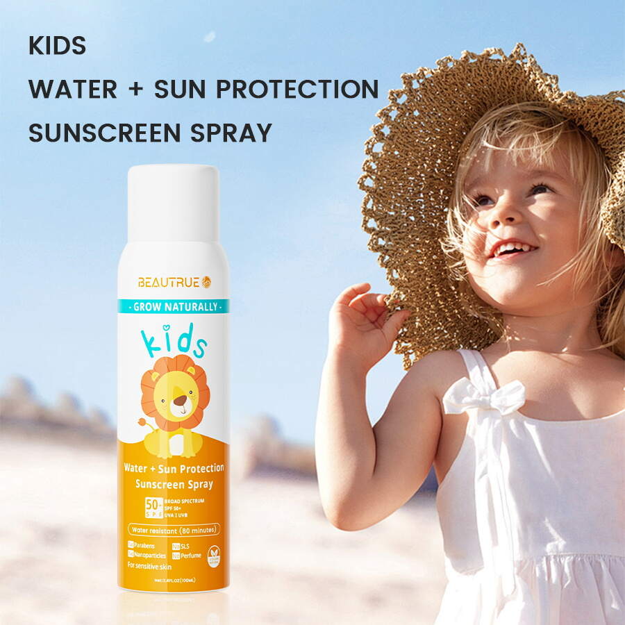 sunscreen spray;kids sunscreen spray;children sunscreen spray;