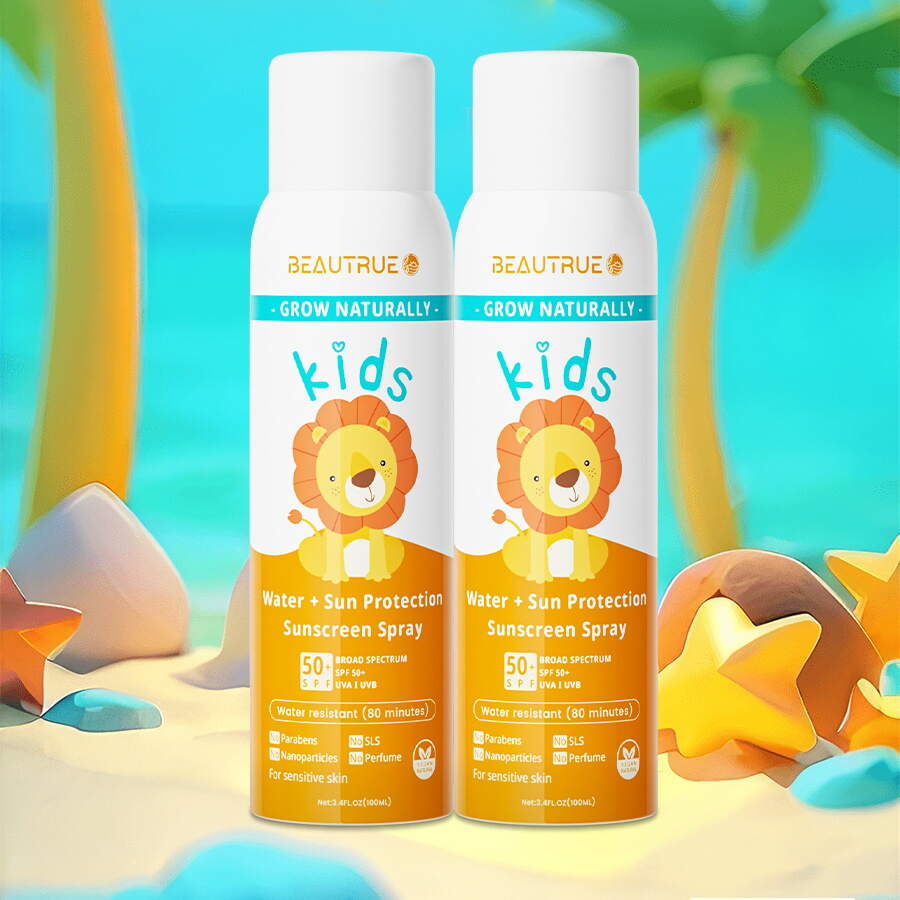 sunscreen spray;kids sunscreen spray;children sunscreen spray;