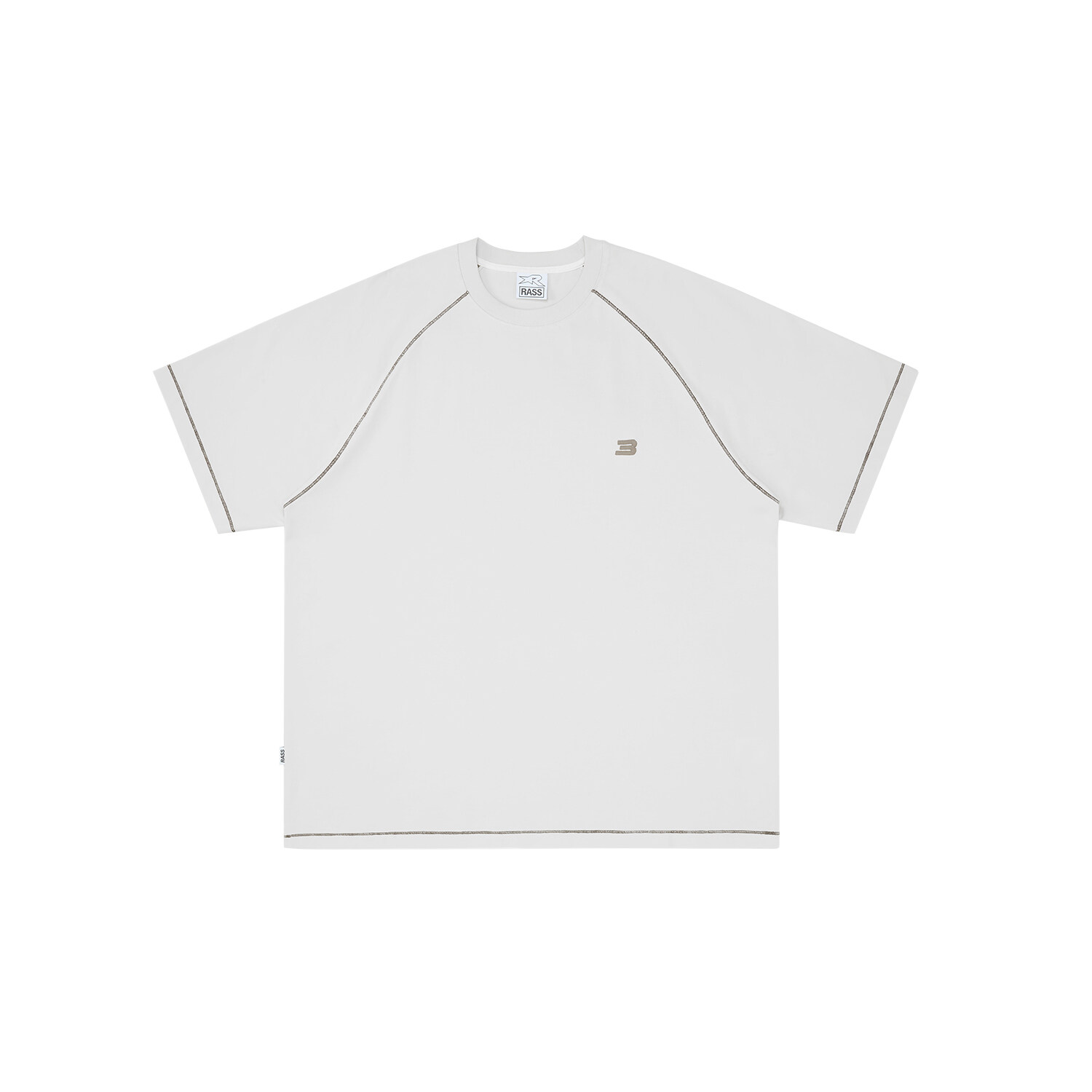 Custom Embroidery Logo Quick Dry Open Line Vintage Men T Shirt