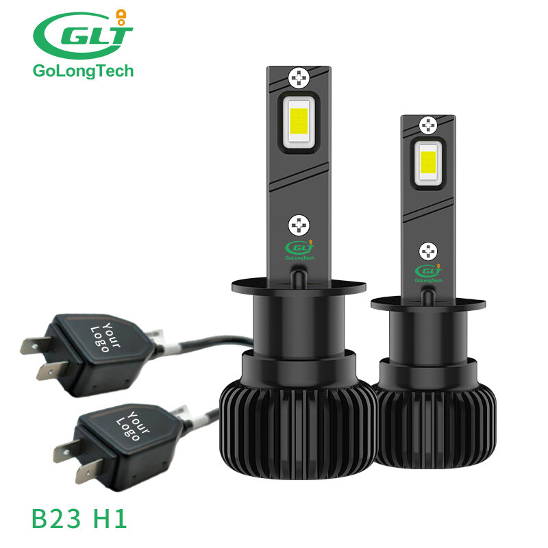 Golongtech b23 led 23w car headlight bulb LED headlight super bright H1 led headlight