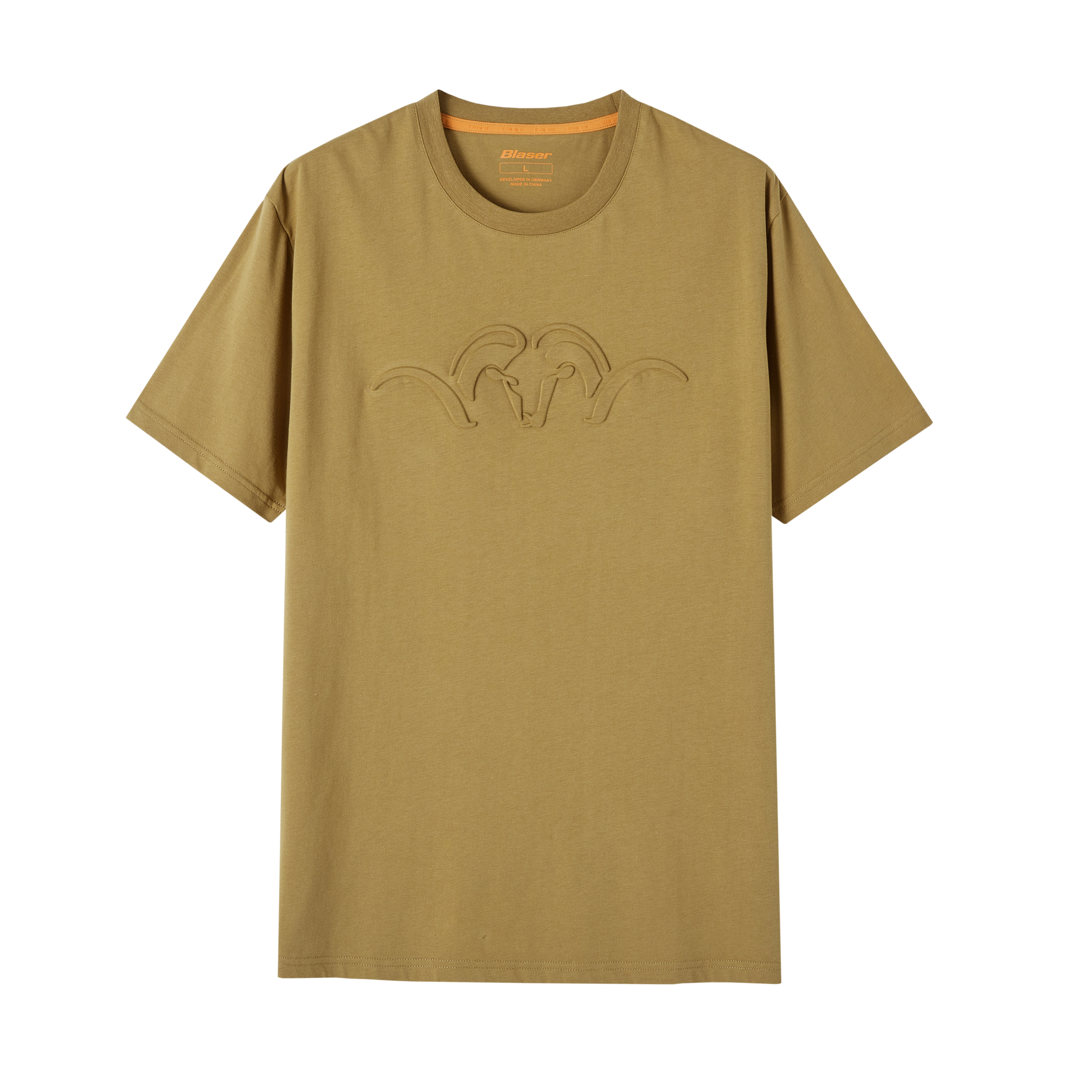 Men's embossed T-shirt