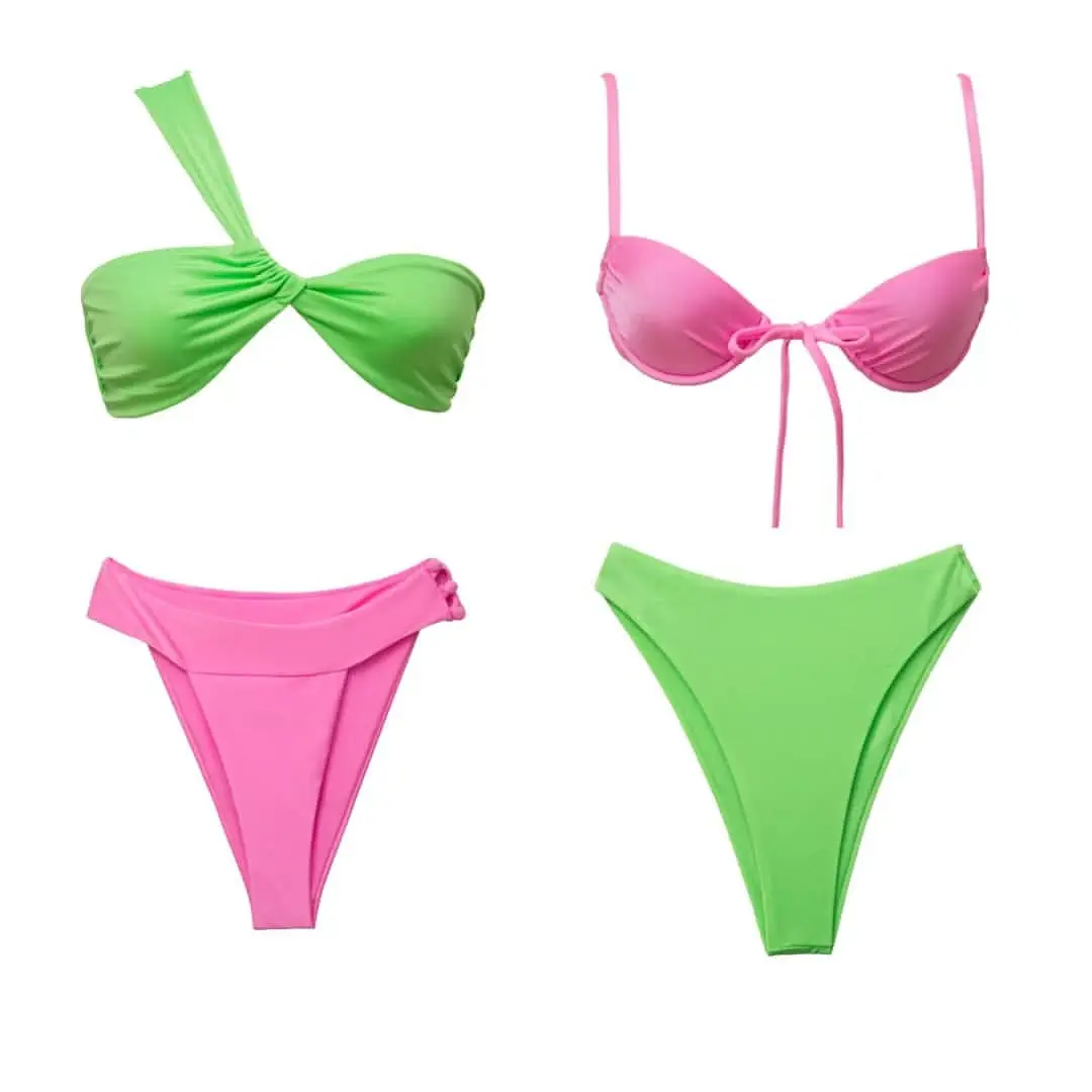 Lime Green Bikini Swimsuit: Stand Out in Vibrant Style