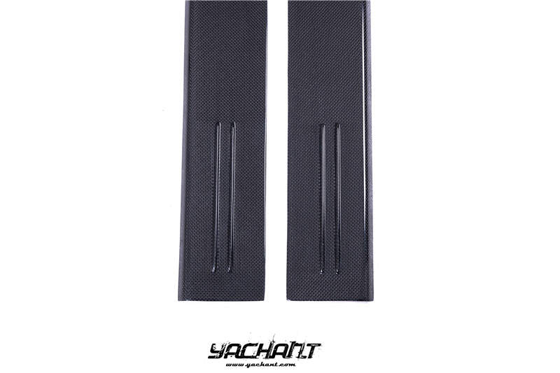 YCFR812020LDCF 2017-2020 Ferrari 812 Superfast Kick Step Panel Door Sill without Badge DCF Plain Carbon Weave (8).jpg