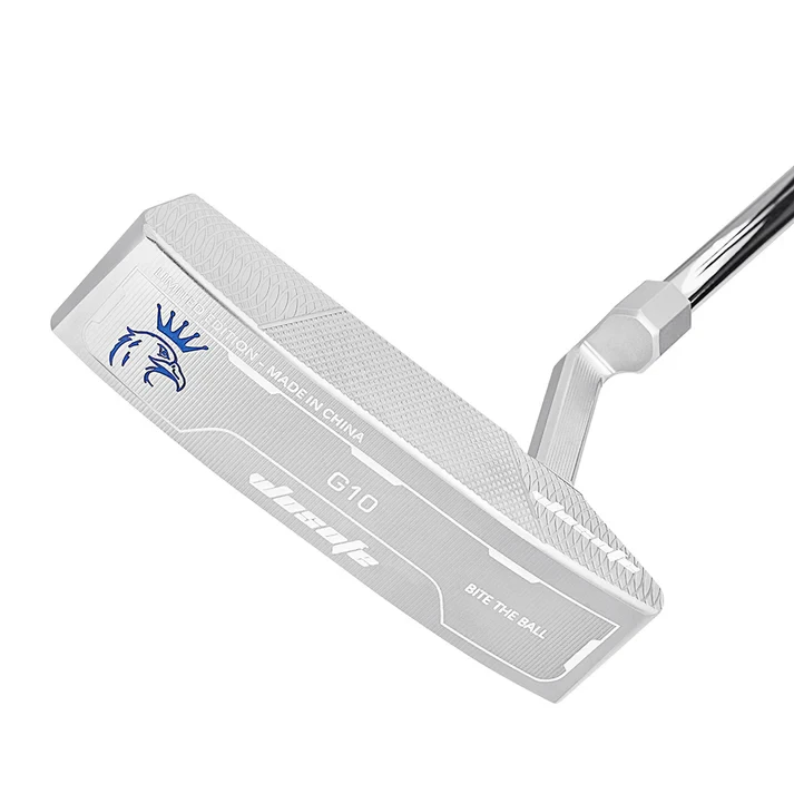 G10-Pt Golf Putter Club Derecha derecha para hombres Silver Balanced CNC Steel CNC Sok con PU Head-Tartover y agarre