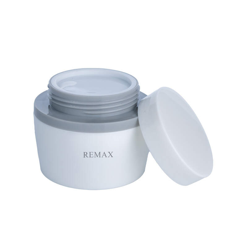 50ml White Plastic Cream Jar, plastic cream jar manufacturer, cosmetic packaging supplier, OEM cream jar factory, China jar vendor, private label cream jar, bulk cosmetic jar wholesale, skincare packaging ODM, custom cream jar, plastic jar exporter