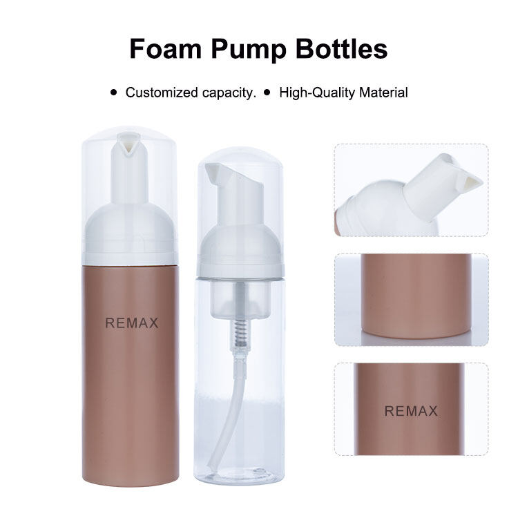Best Selling 100ml Color HDPE/PET Foam Mousse Pump Bottle