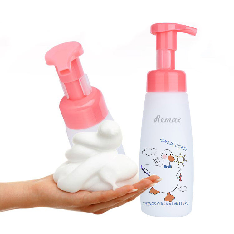 300ml Soap Foamer Bottle Empty Travel Foam pump bottle for facial Cleanser pet container.