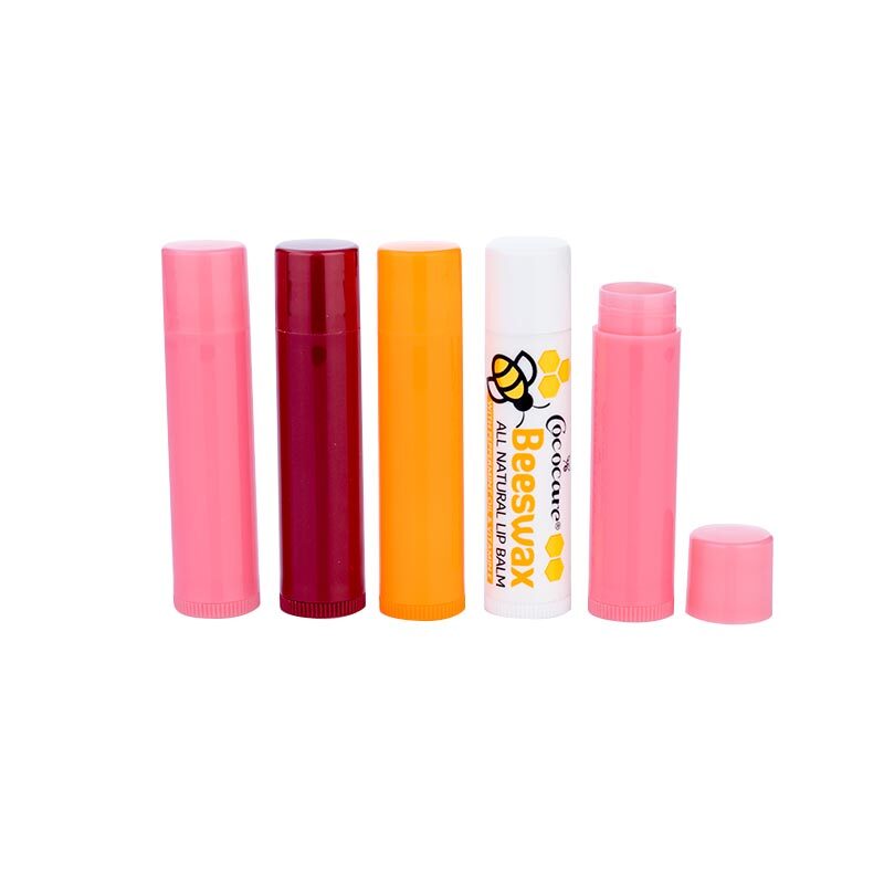 5g PP Color Round Luxury Lipstick Tube