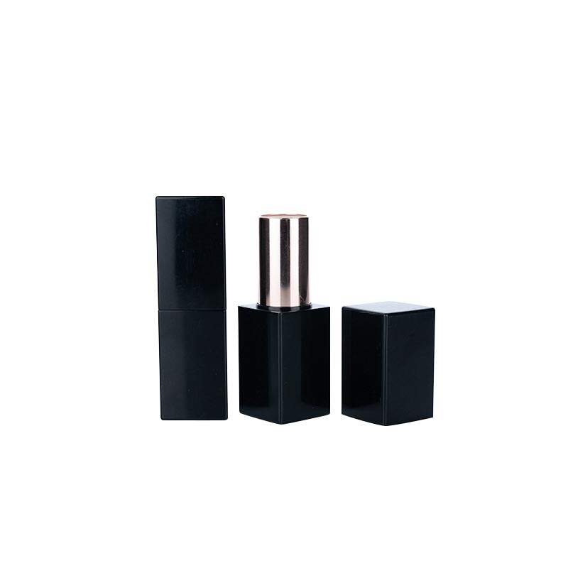 3.5g AL Black Square Luxury Lipstick Tube