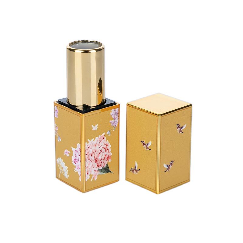 3.5g ABS Gold Square Luxury Lipstick Tube