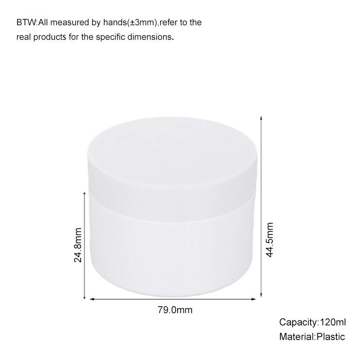 120ml vacuum cream jar, plastic cream jar manufacturer, OEM ODM skincare packaging, China wholesale cream jar, private label cosmetic jar, bulk supplier, factory direct, custom cream jar