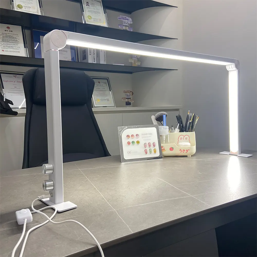 45W Square LED Desk Table Light Foldable LED Adjustable Nail Lamp