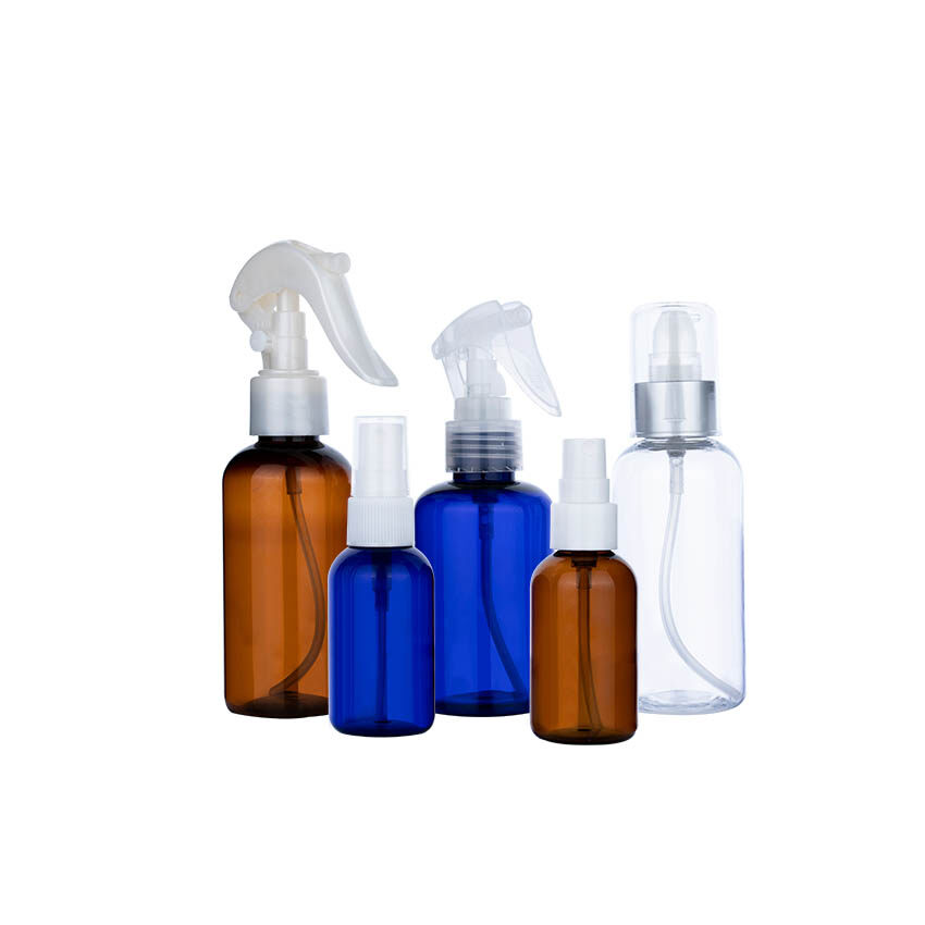 60/120/150ml Customizable Colors Bottle Spray Nozzles Plastic Spary Bottle
