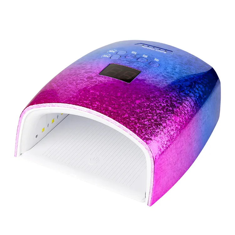 Sole 30s Essiccatore gel Arcobaleno arcobaleno colorato lampada per unghie a pedicure UV/LED