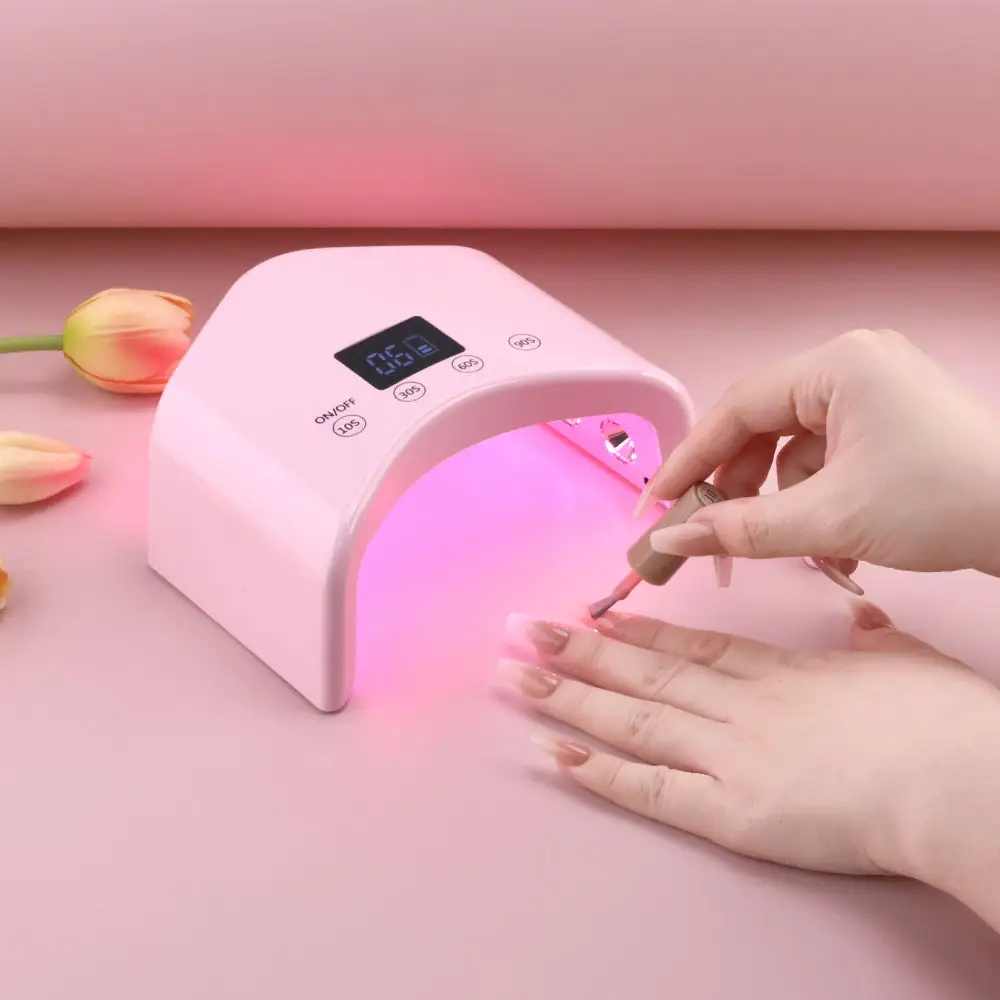 48W Fast Curing Cordless mini Uv Led light Rechargeable Nail Lamp