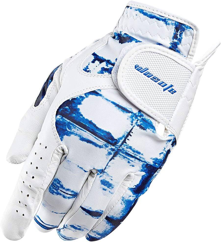 DT2 Golf Glove per uomo a sinistra maschile in pelle morbida da golf traspirante da golf a mano