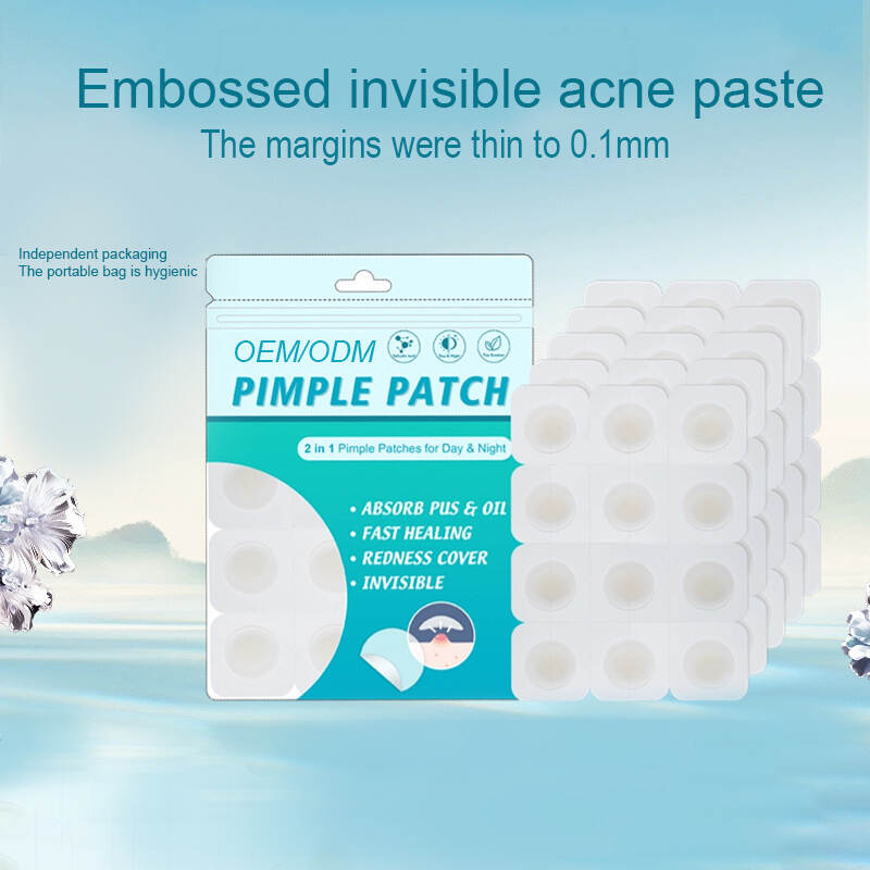 Korea OEM Private Acne Pimple Healing Patch Skin Treatment Pimple Spot Salicylic Acid Treatment Acne exfoliation removal patch