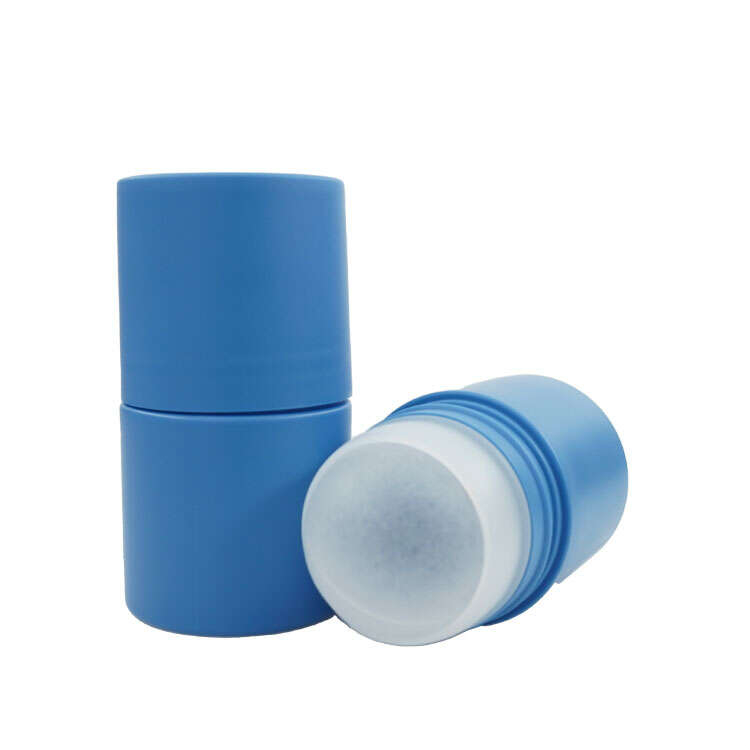 50ml 3 oz Deodorant Plastic Roll-On Bottle, Blue Roll-On Bottle Essential Oil Available Factory