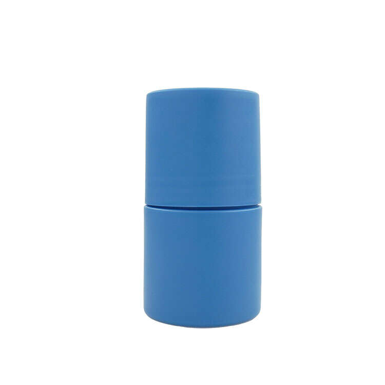 50ml 3 oz Deodorant Plastic Roll-On Bottle, Blue Roll-On Bottle Essential Oil Available Factory