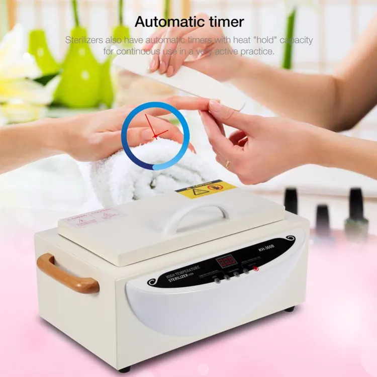 Strumento per unghie, scatola di sterilizzanti manicure, attrezzatura per salone per unghie, sterilizzatore a calore per unghie, macchina per unghie, macchina per manicure, manicure, cura delle unghie, macchina per indurimento per unghie, manicur, nail art, utensile per unghie