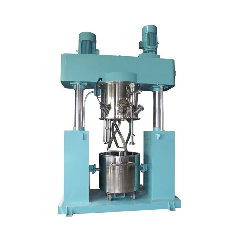 Stainless Steel Additives Paste Vacuum Planetary Mixer With Mixing Tank professional planetary mixer