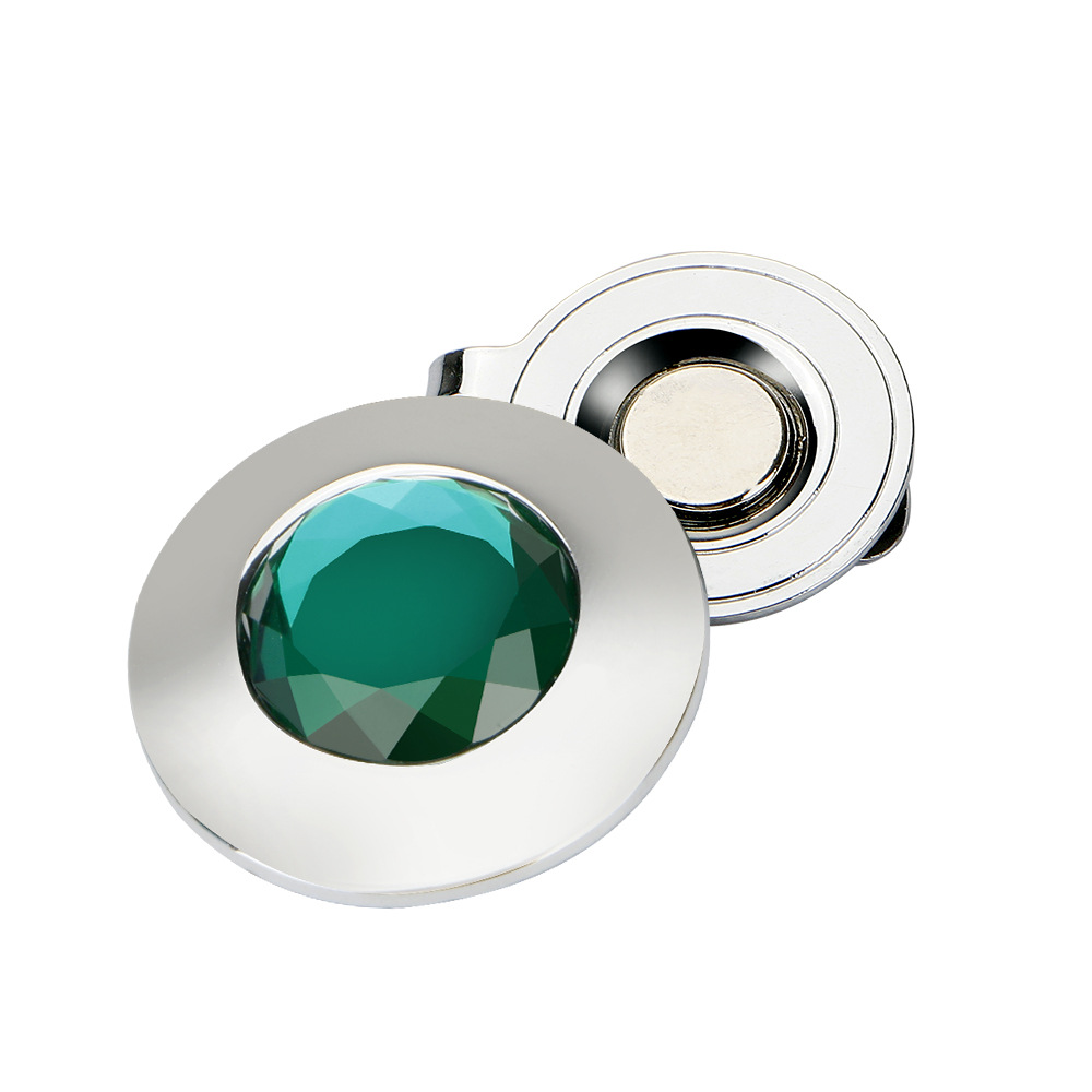 MK09 Golf Ball Marker con clip di cappello magnetico - regali da golf premium e accessori da golf