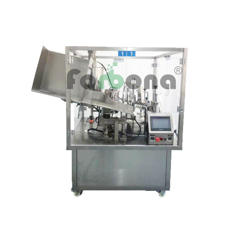 Semi-automatic Aluminum Tube Filling and Sealing Machine