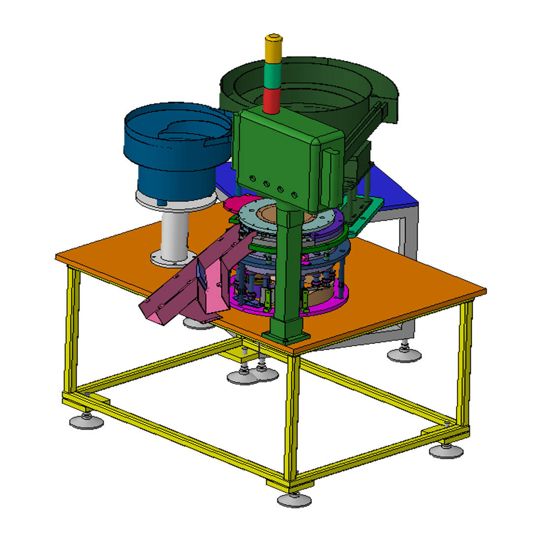 Automatic Piston Assembly Ferrule  Machine