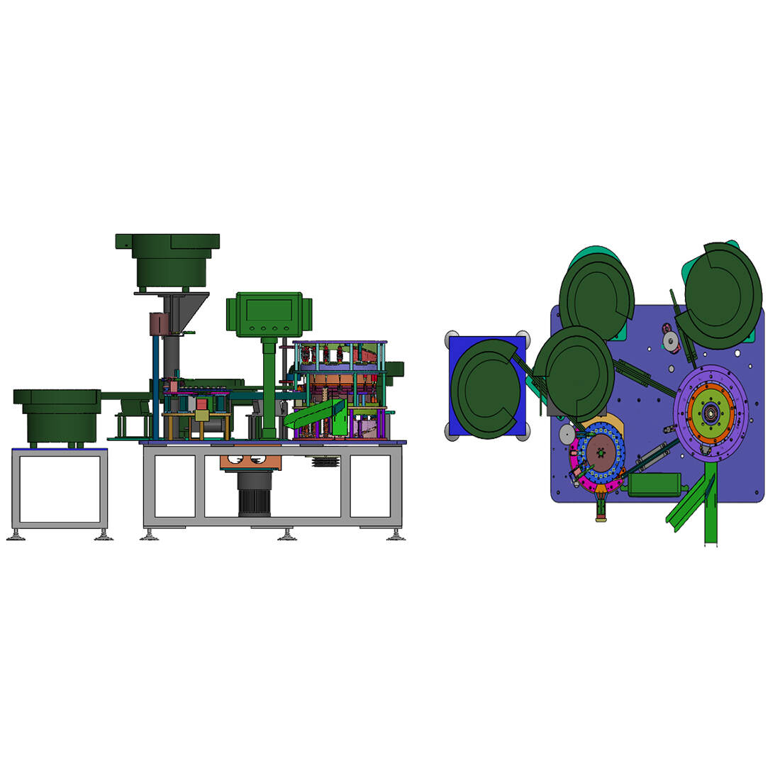 core drill vacuum pump, core pump adapter, Pump Core Assembly Machine
