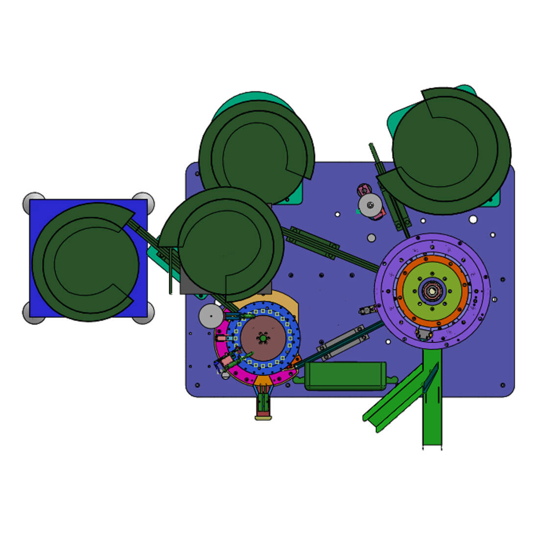 core drill vacuum pump, core pump adapter, Pump Core Assembly Machine