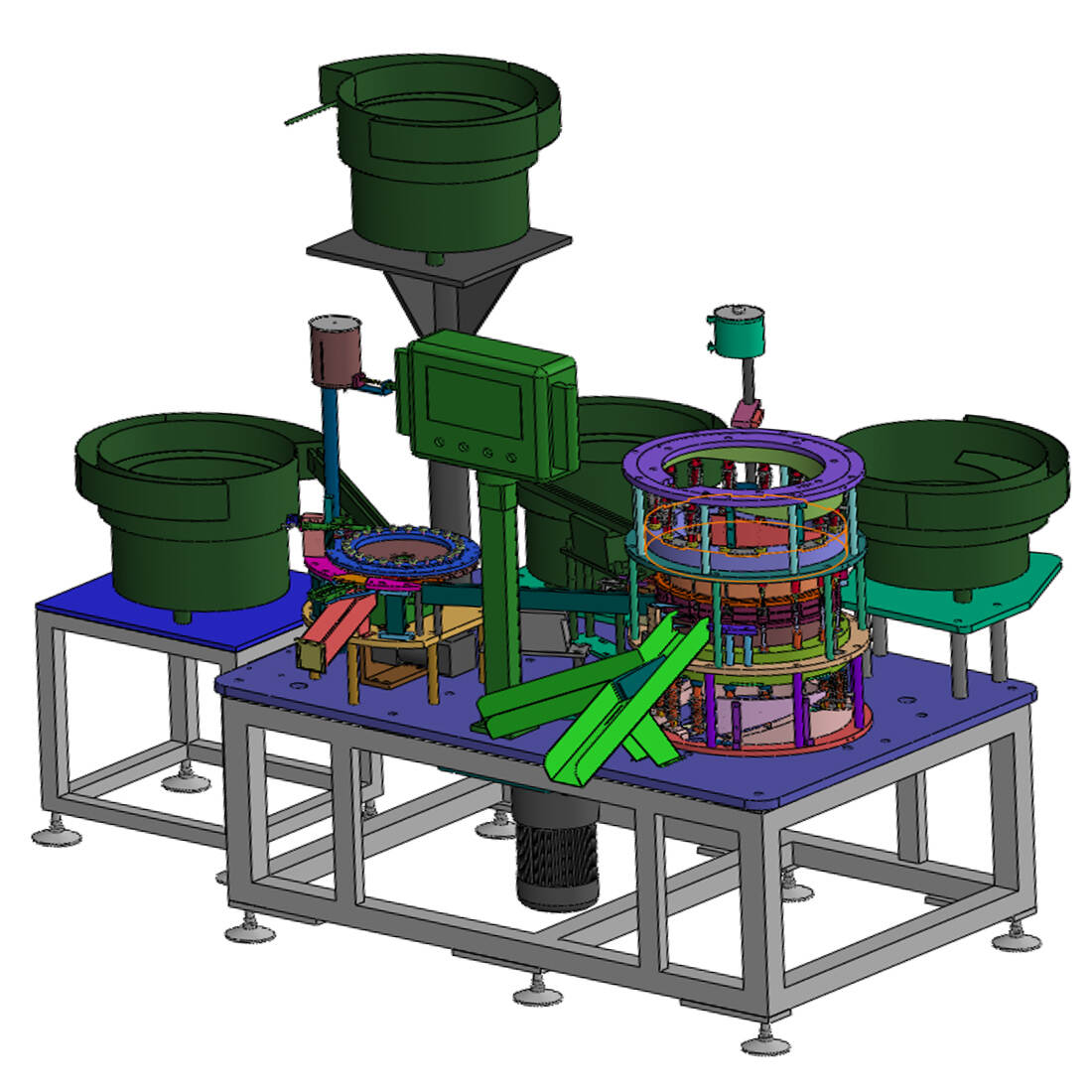 5-Piece Pump Core Assembly Machine