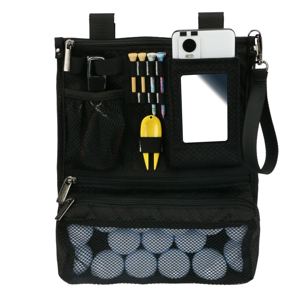 BG02 GOLF BAG CART BAG MULTI-FUNCTIONAL TOOL STORAGE PAG Portable Accessory Makeup Bag Can Be Fo