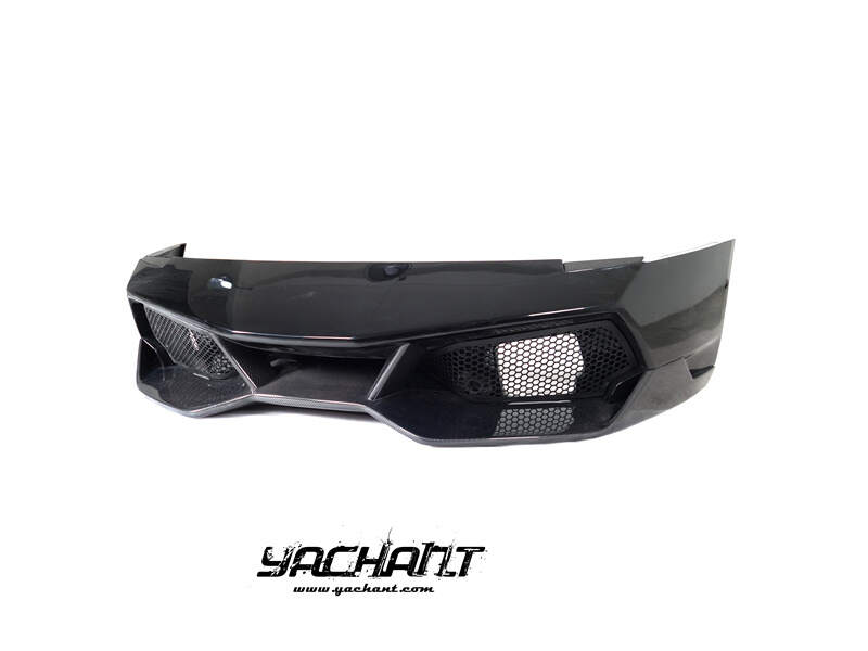 YCLBMCLG015LPCF 2001-2010 Lamborghini Murcielago LP640 LP670 SV Style Front Bumper PCF (3).jpg