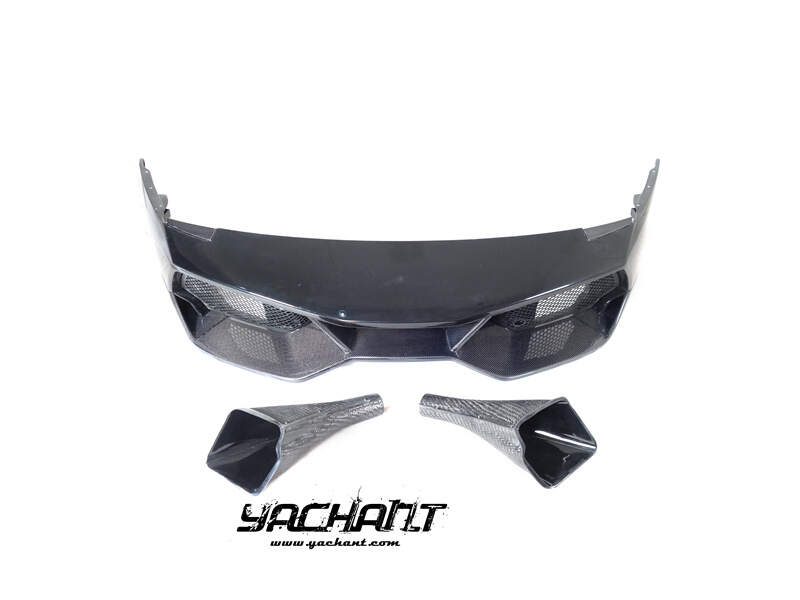 YCLBMCLG015LPCF 2001-2010 Lamborghini Murcielago LP640 LP670 SV Style Front Bumper PCF (1).jpg