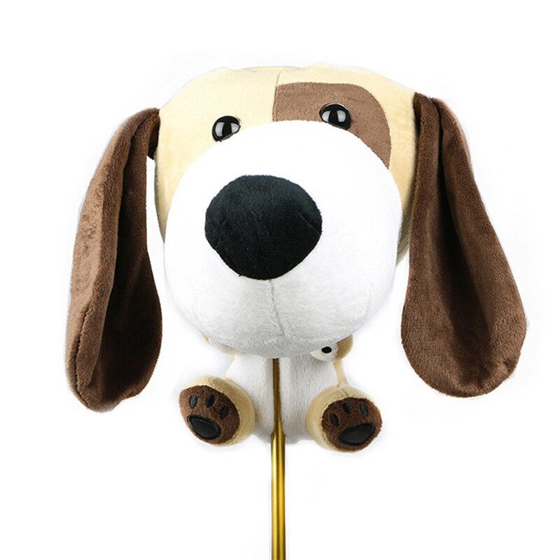 DR01 Soft Plush Animal Golf Club Head Cover For Driver Golf Headcover