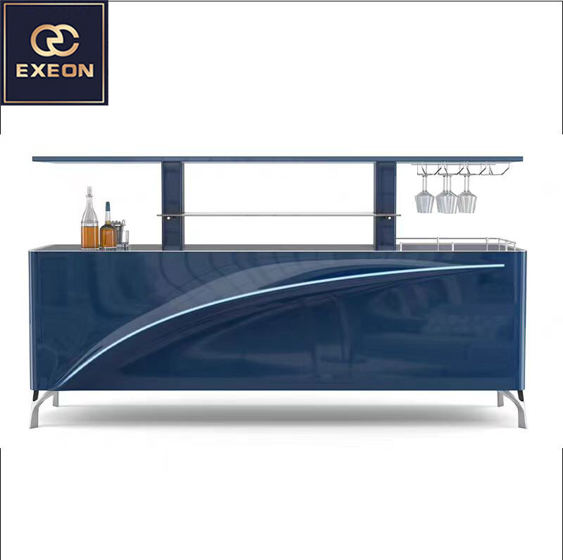 Modern light luxury luxury fashion high-end wine cabinet