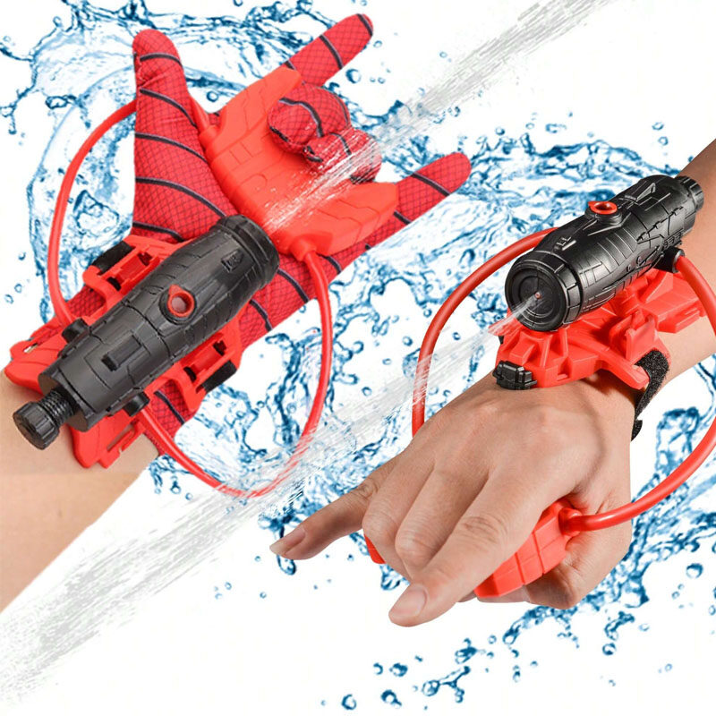 Water Gun Toy SpiderMan Wrist Launcher Role-Playing Boy Kids Toy