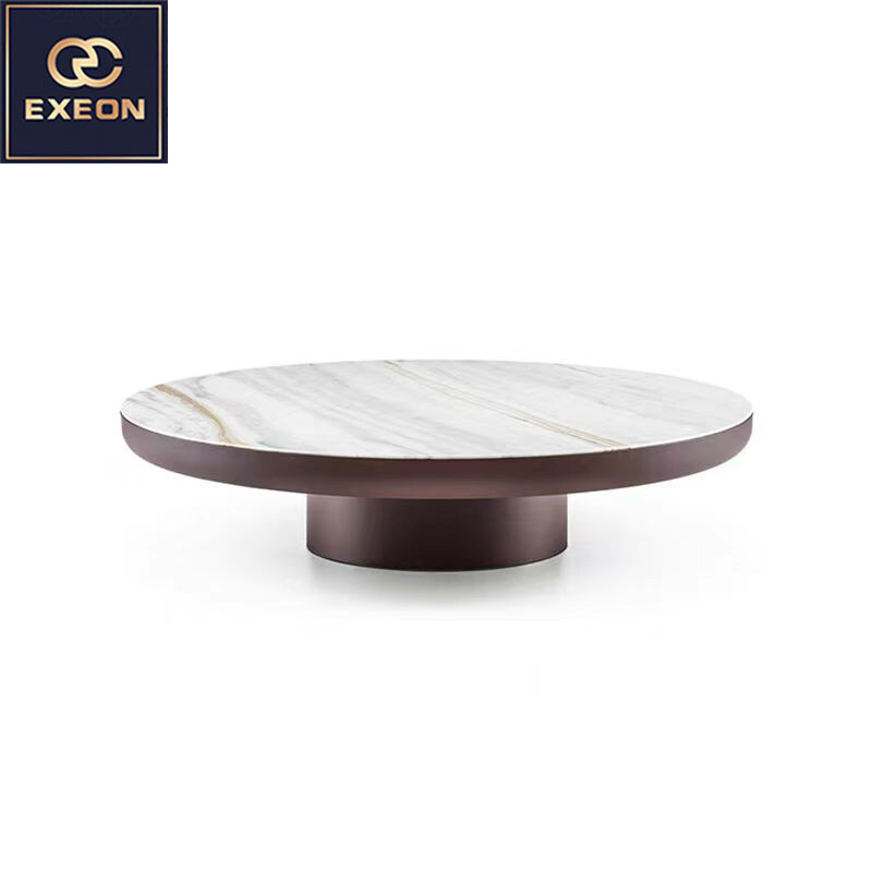 Minimalist light luxury luxury marble coffee table