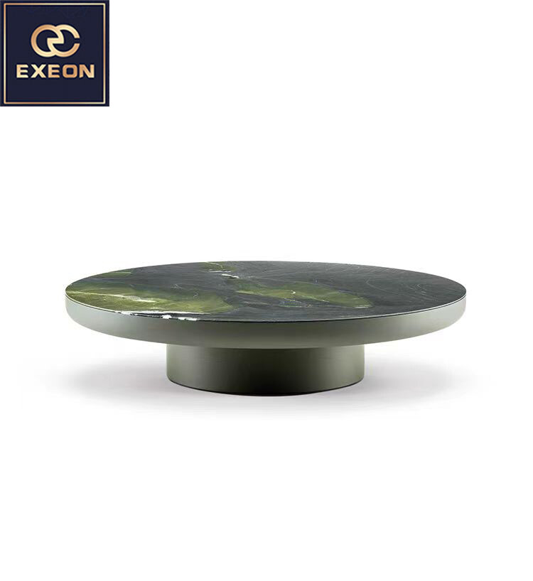 Minimalist light luxury luxury marble coffee table