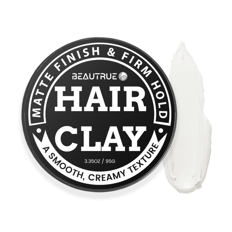 hair clay;hair styling clay;matte finish hair clay;hair cream;hair texture cream;hair texture clay;medium hold hair clay