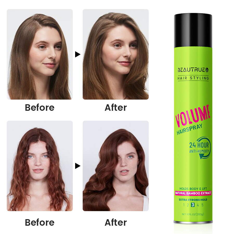 Volume Anti-Humidity Hairspray;hairspray;volume spray;hair volume spray;hair holding spray;long hold hairspray