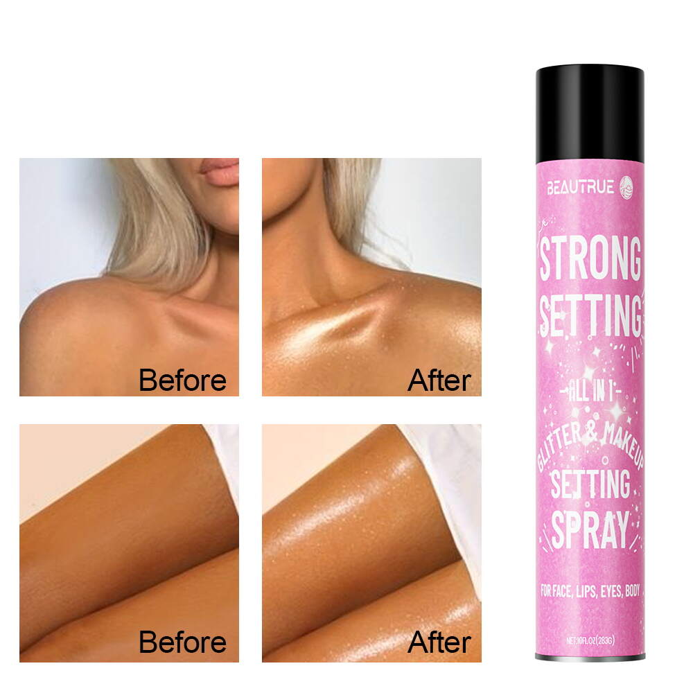 glitter makeup setting spray;glitter spray for face;glitter spray;makeup spray