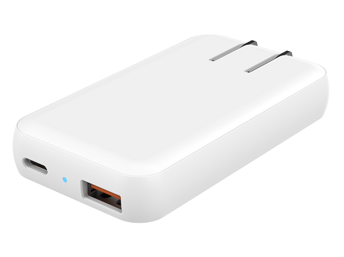 GaN  PD3.0  A+C 30W wall charger