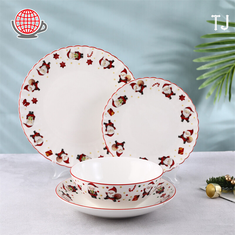 ceramic dishware set, nice dinnerware sets, christmas tableware