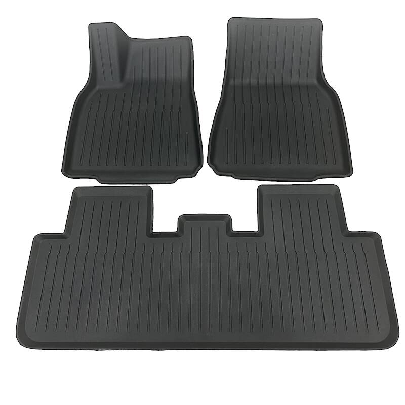 Custom TPE 3D Car Foot Mat Waterproof Non-slip Auto Carpet Accessories