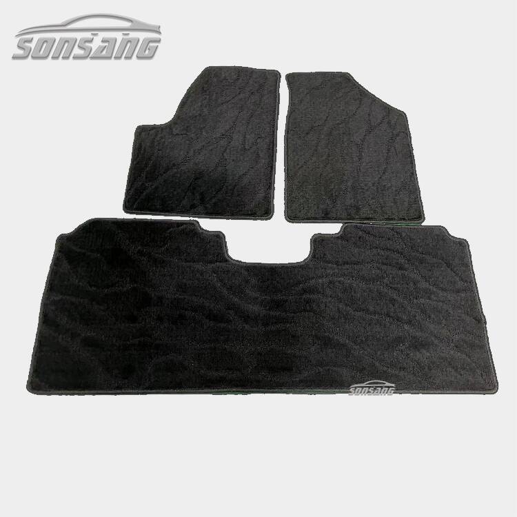 SONSANG Rug Carpet Car Floor Mat Set for Sedan and SUV Cars