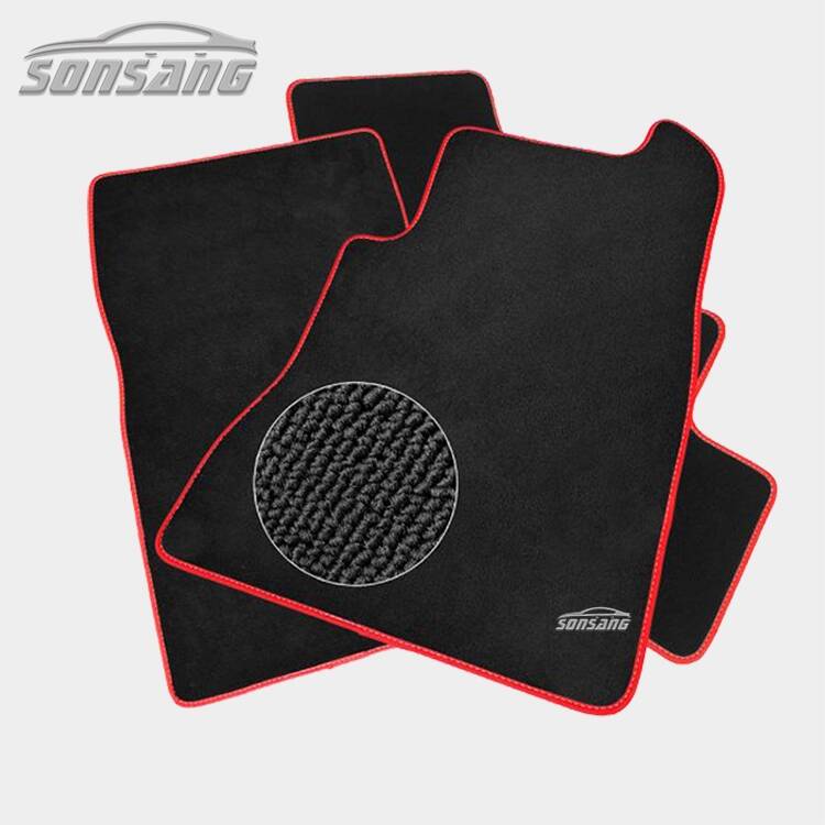 SONSANG Universal car mats 4 pieces wholesale 3d car carpet custom car foot mat