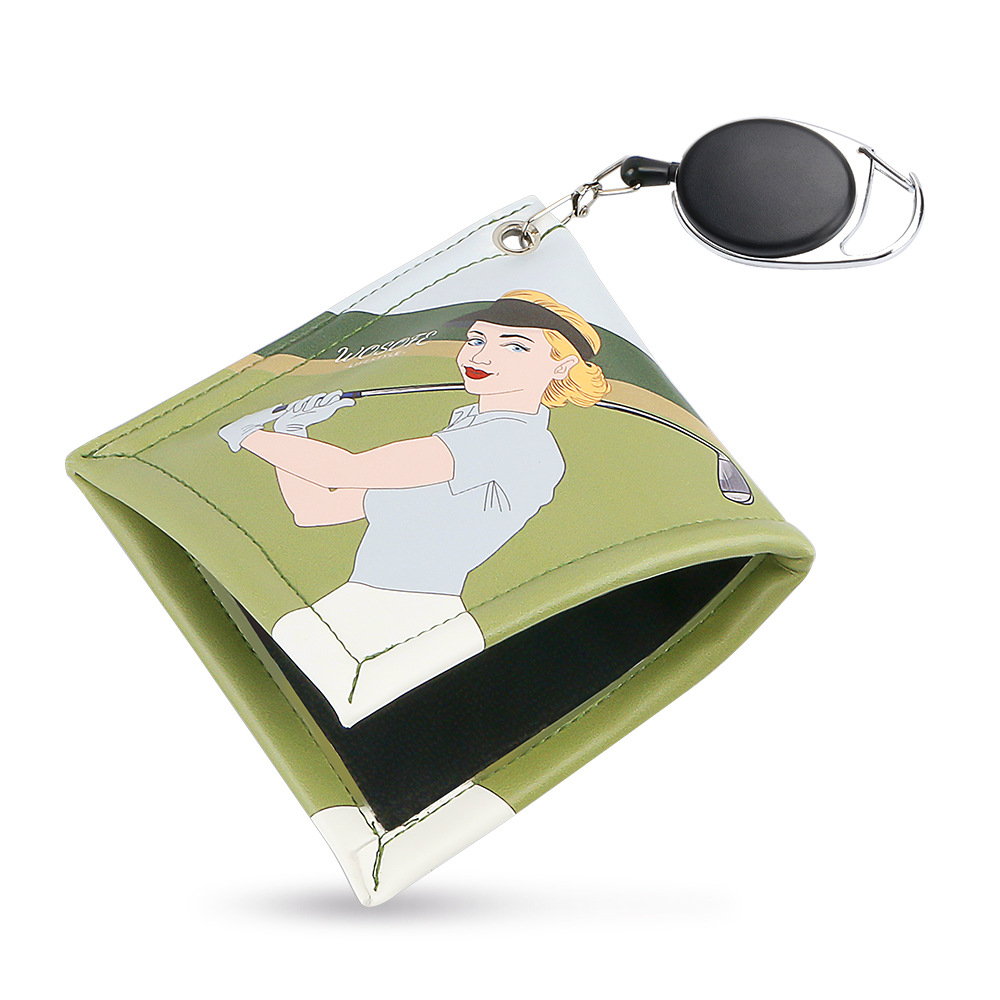 M05 Golf Towel Pu Golf Sac Golf Cadeaux