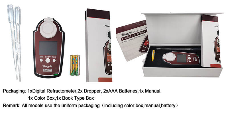 Alcohol Meter;Wine Refractometer