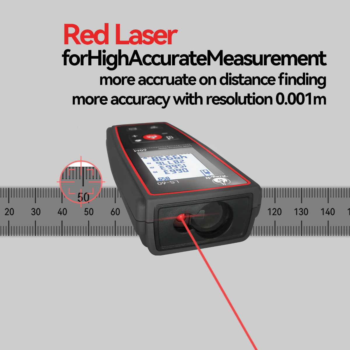 digital show measurer ;distance meter